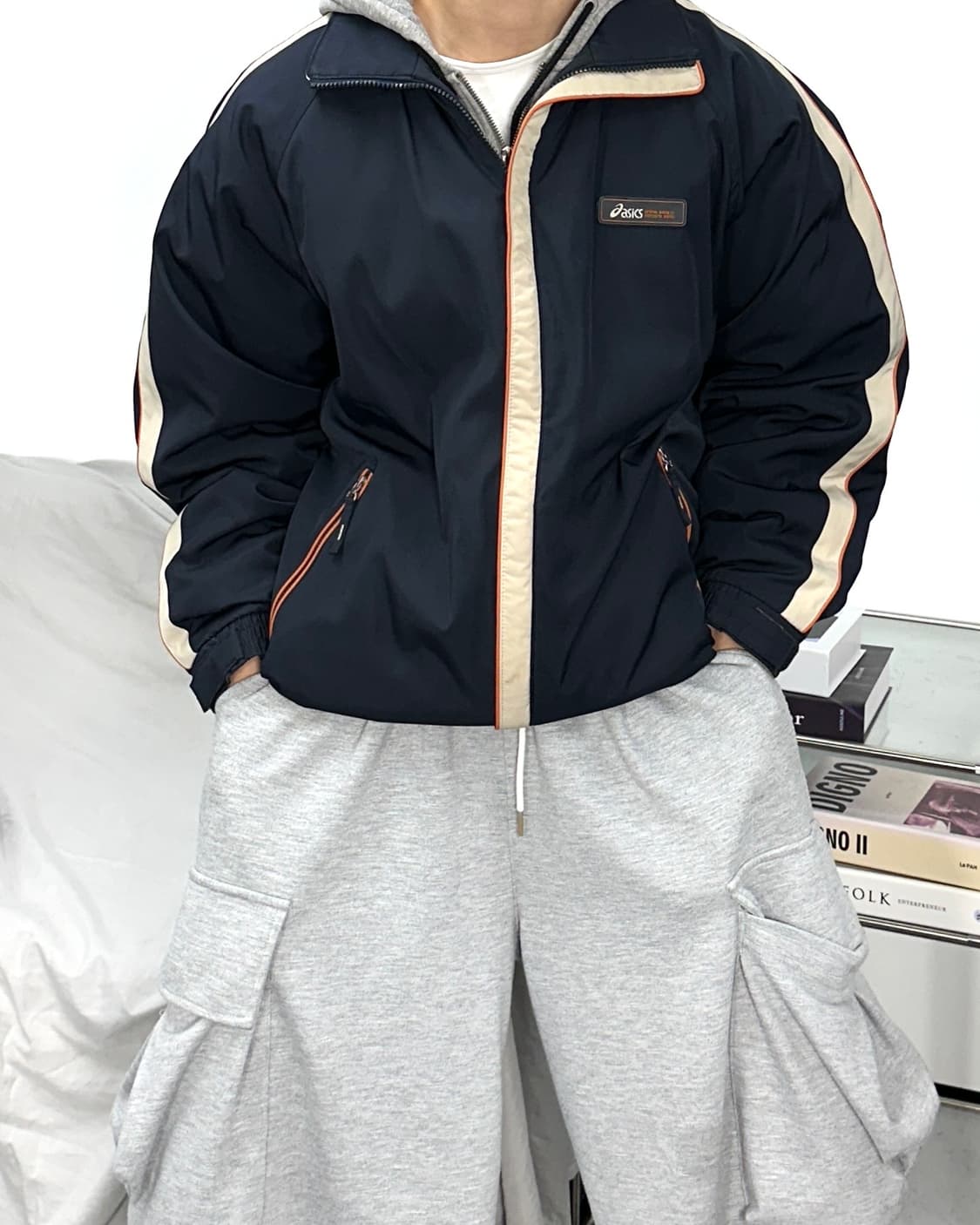 아식스 90s 올드스쿨 점퍼 L 상품이미지1