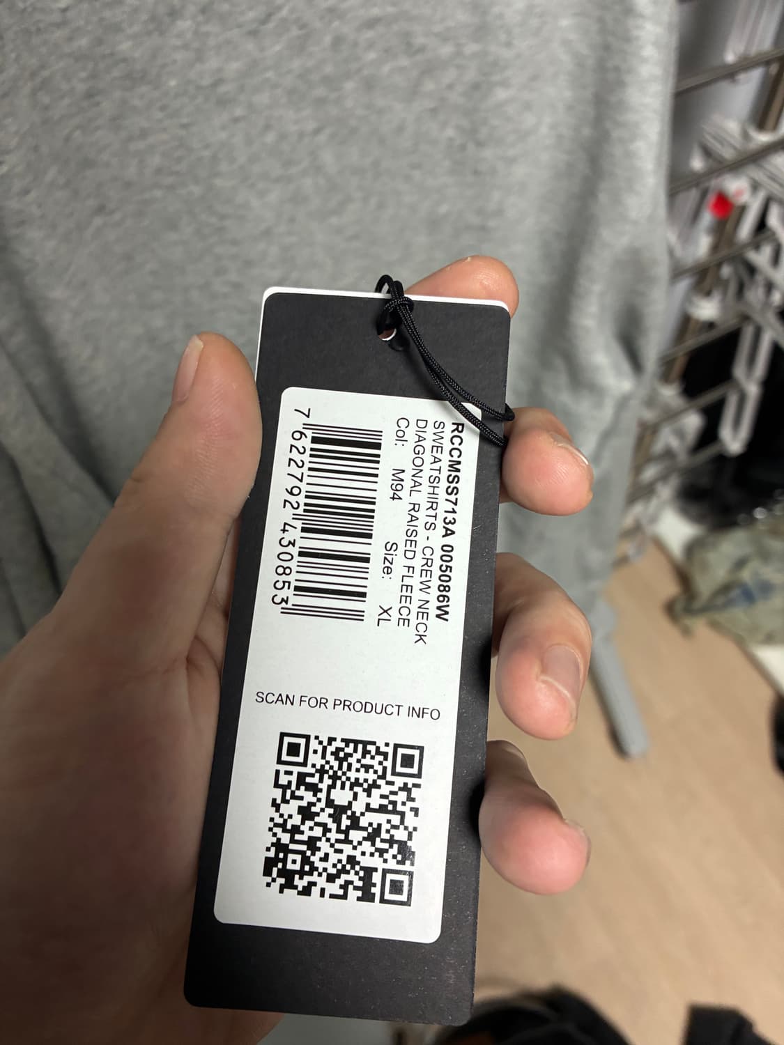 CP컴퍼니 맨투맨 XL RCCMSS713A 스톤아일랜드 상품이미지4