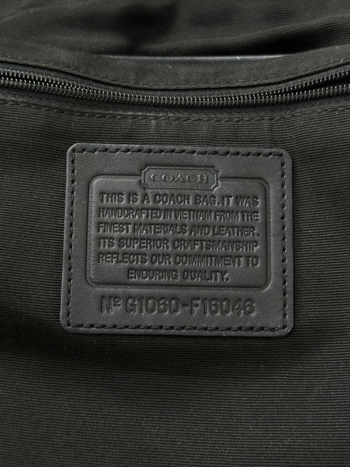 코치 미드나잇블루 자카드 호보백  상품이미지8