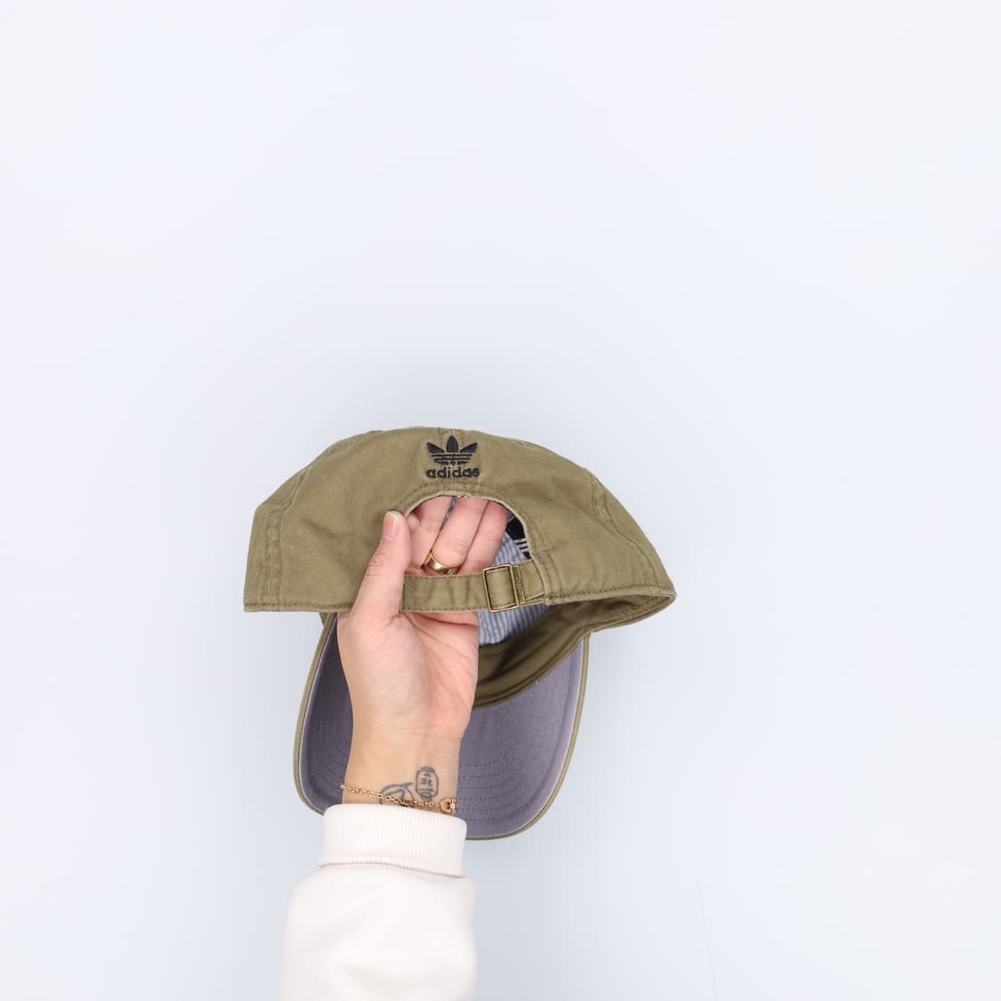 [F] 아디다스 카키 볼캡 모자 1223H2 상품이미지2