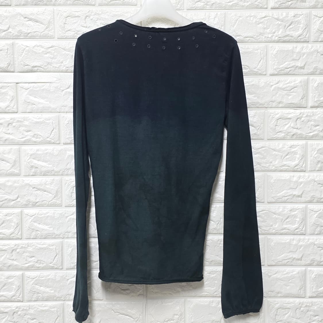 택포) 캘빈클라인 CK 긴팔 티셔츠 M 상품이미지4