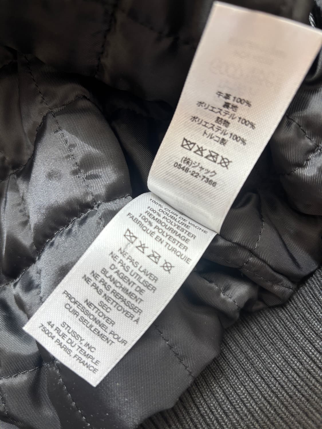 스투시 플라이트 레더 자켓 상품이미지5