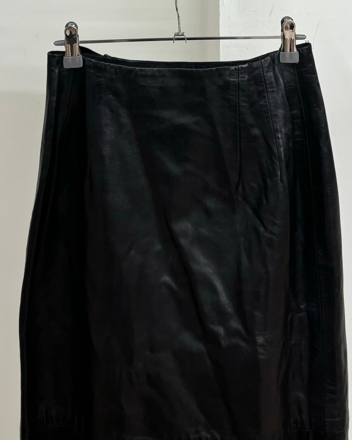 랄프 로렌 퍼플라벨 레더 롱스커트 상품이미지5