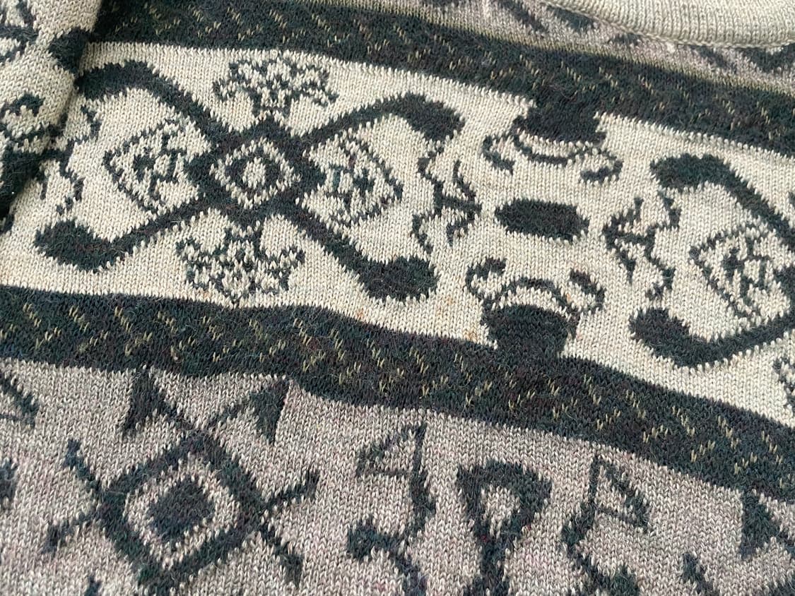 런던포그 페이즐리 니트  J03939 상품이미지3