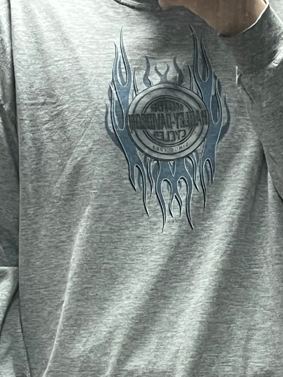 빈티지 할리 플레임 티셔츠 상품이미지4