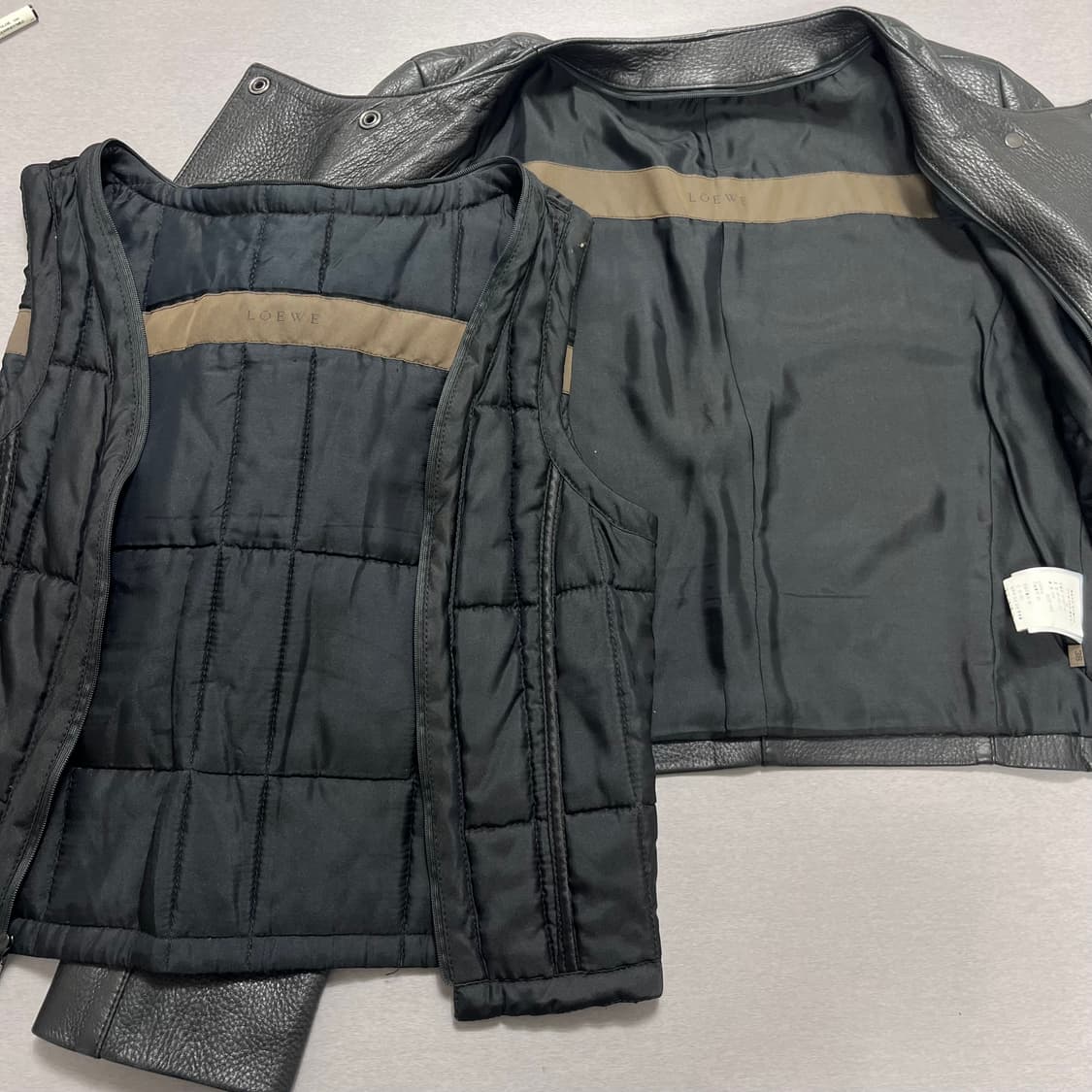 로에베(LOEWE) 사슴 가죽 자켓 (내피 조끼 분리 가능) 상품이미지7