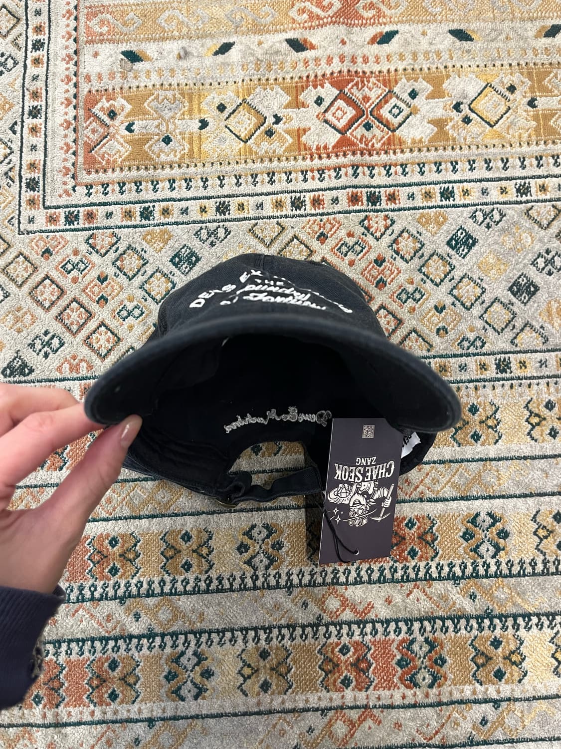 데우스 엑스 마키나 볼캡 블랙 #csz3027 상품이미지5