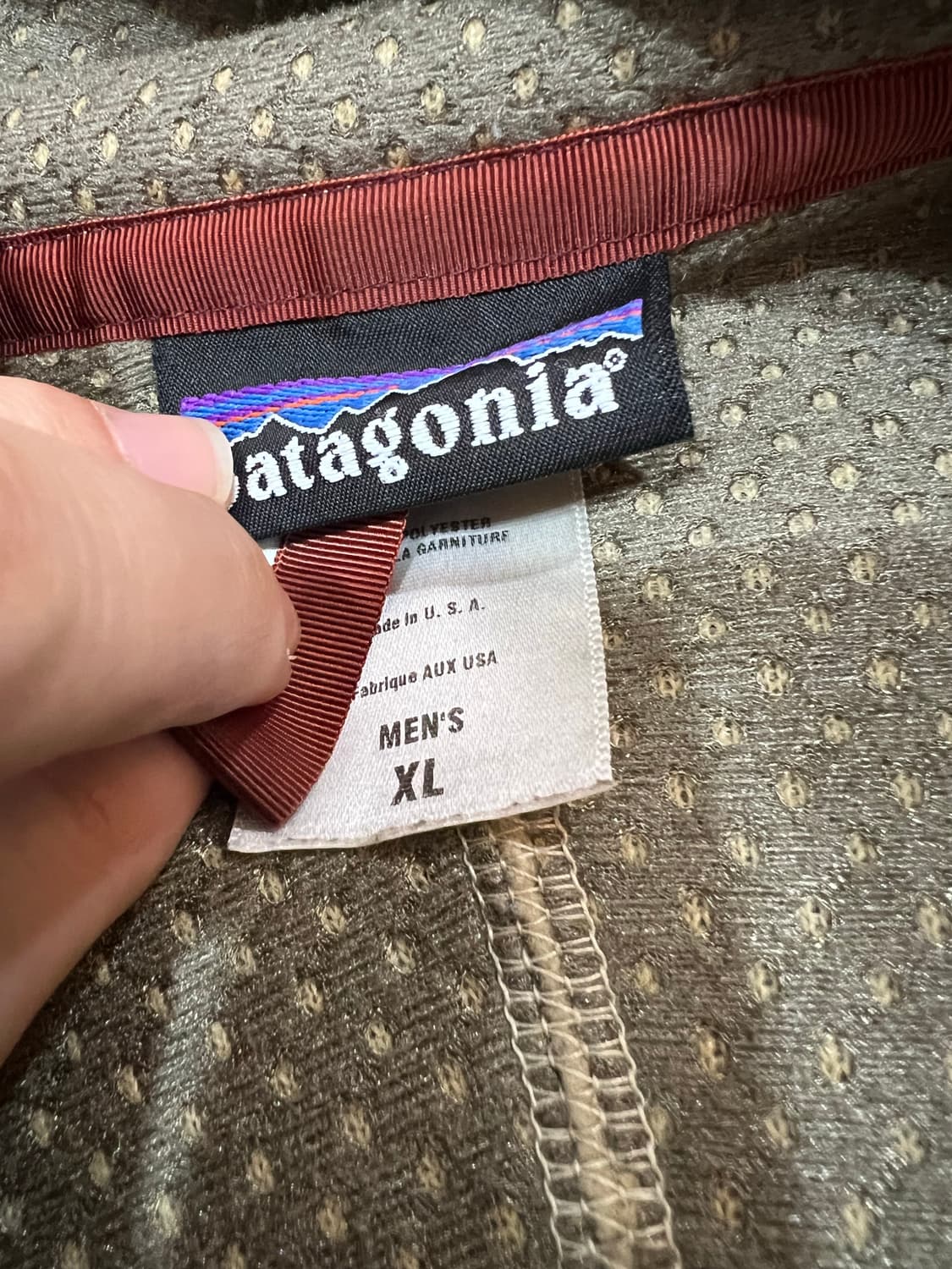 파타고니아 리듬후디 made in usa XL사이즈 상품이미지4