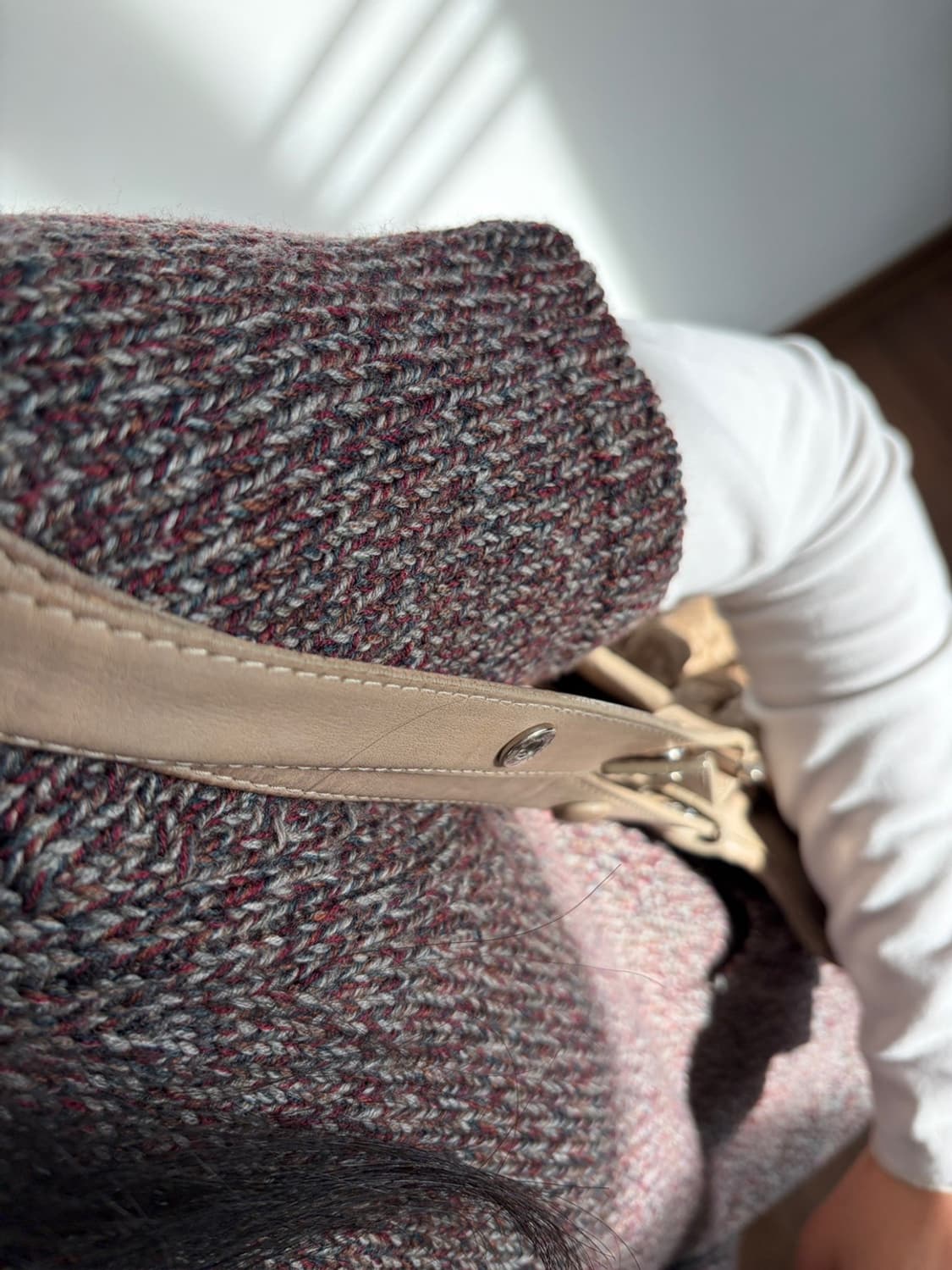 wool half sleeve knit 상품이미지3