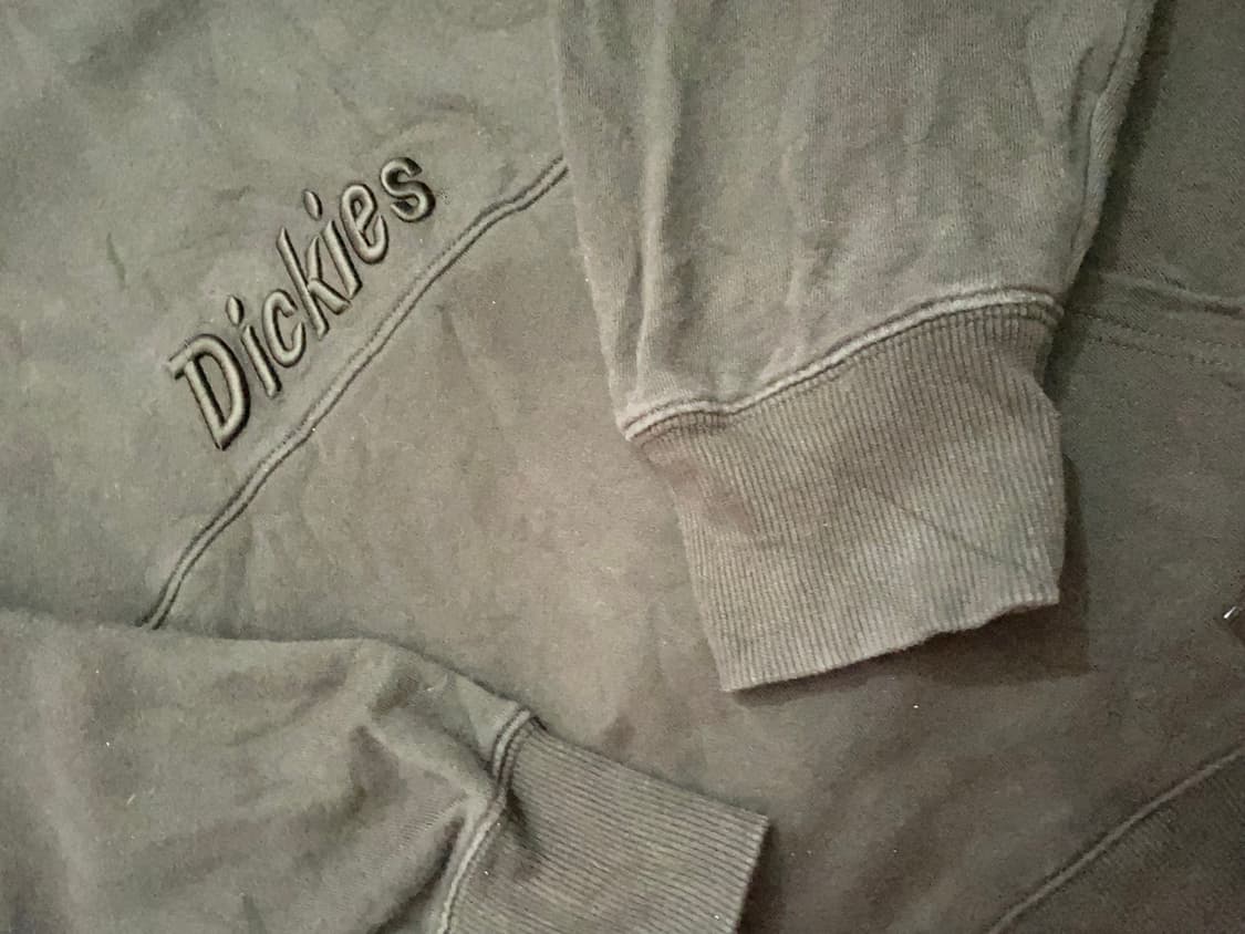 디키즈 블랙 후드티 / 기본 로고 / 오버핏 가능 상품이미지3