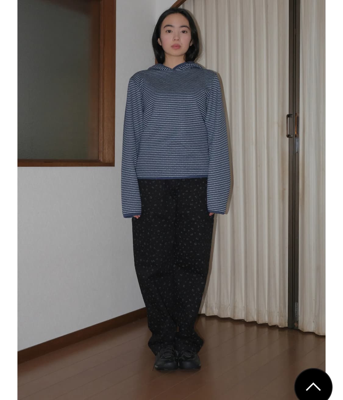 BIG POCKET PANTS BLACK FLOWER 상품이미지2