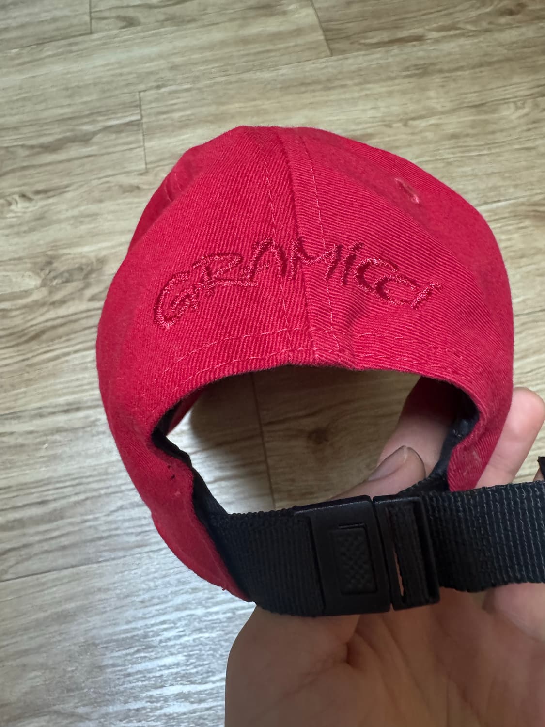 뉴에라 x 그라미치 언스트럭처 볼캡 스칼렛 상품이미지4