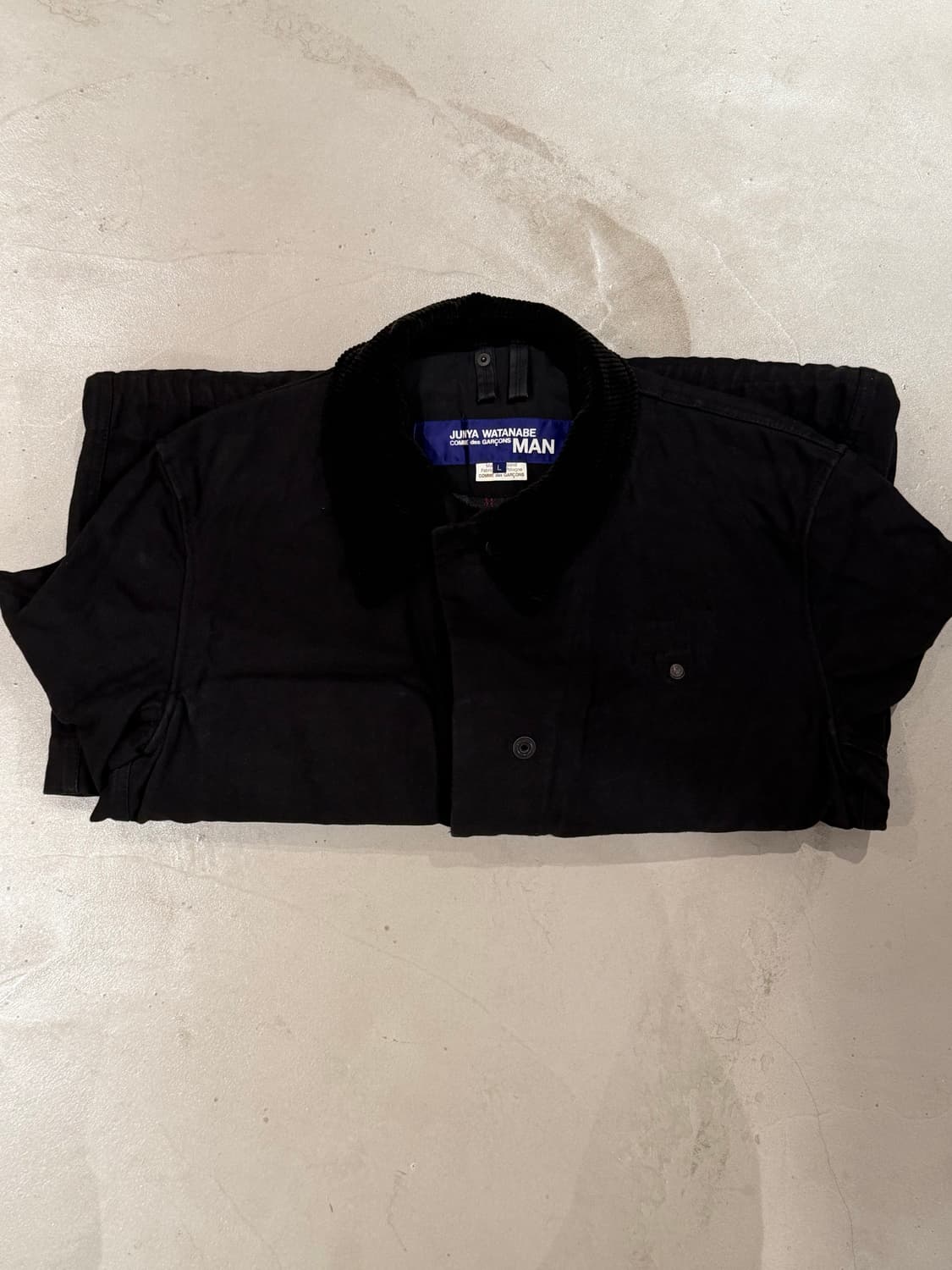 꼼데가르송 준야 와타나베 맨 블랙 코트 L 상품이미지6