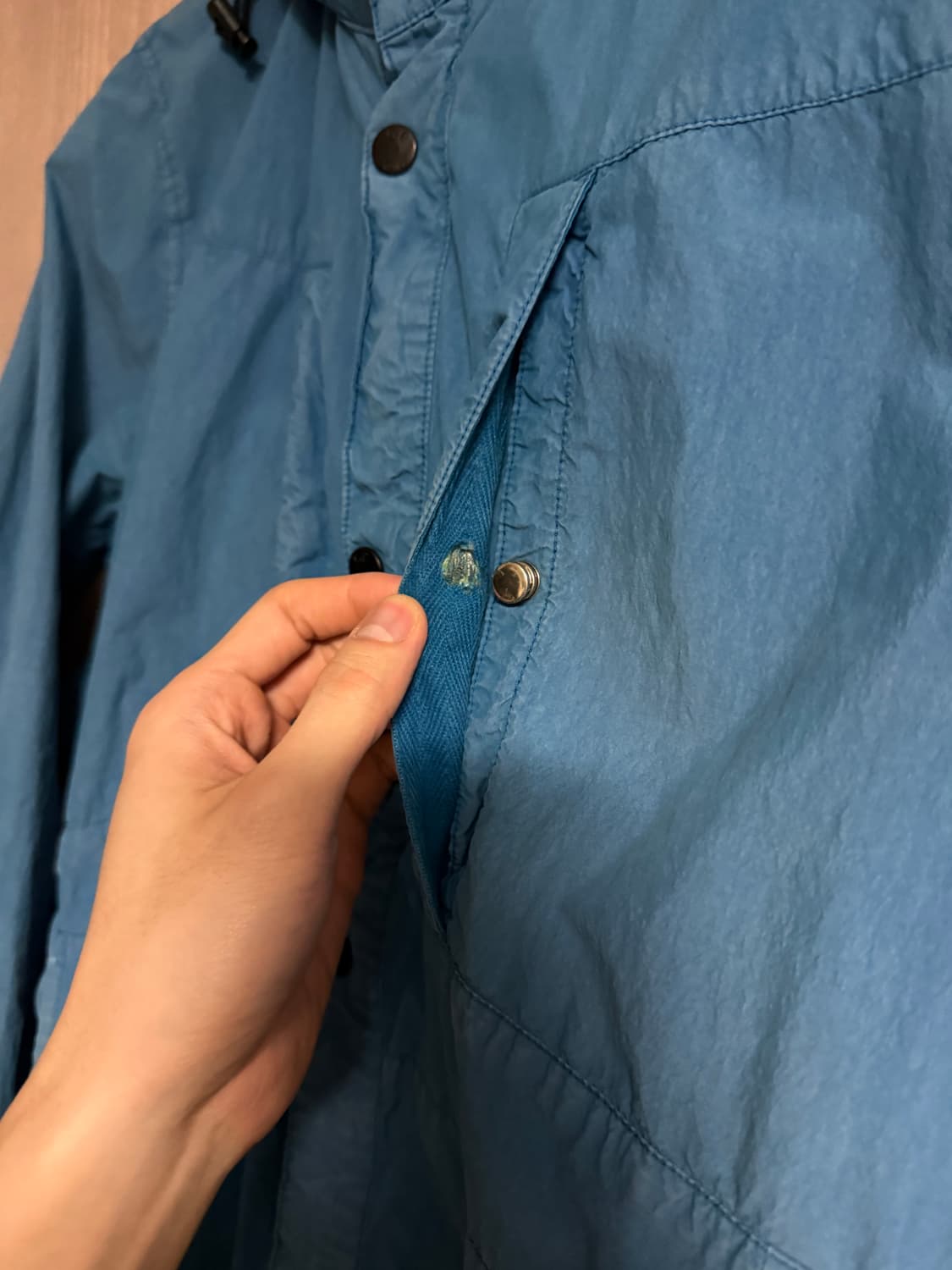 Cp 컴퍼니 고글 바람막이 블루 105 사이즈 팝니다 상품이미지7