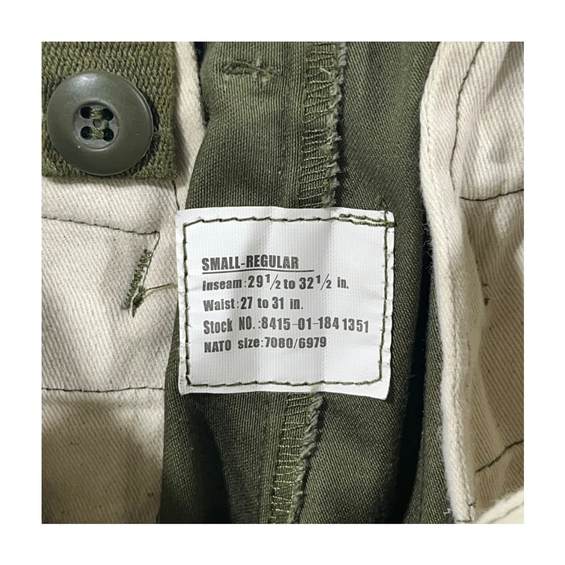 [MILITARY] 미군 US.ARMY 밀리터리 카고팬츠  상품이미지6