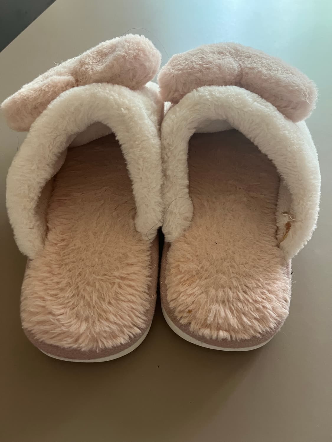 하트 털 슬리퍼 상품이미지2