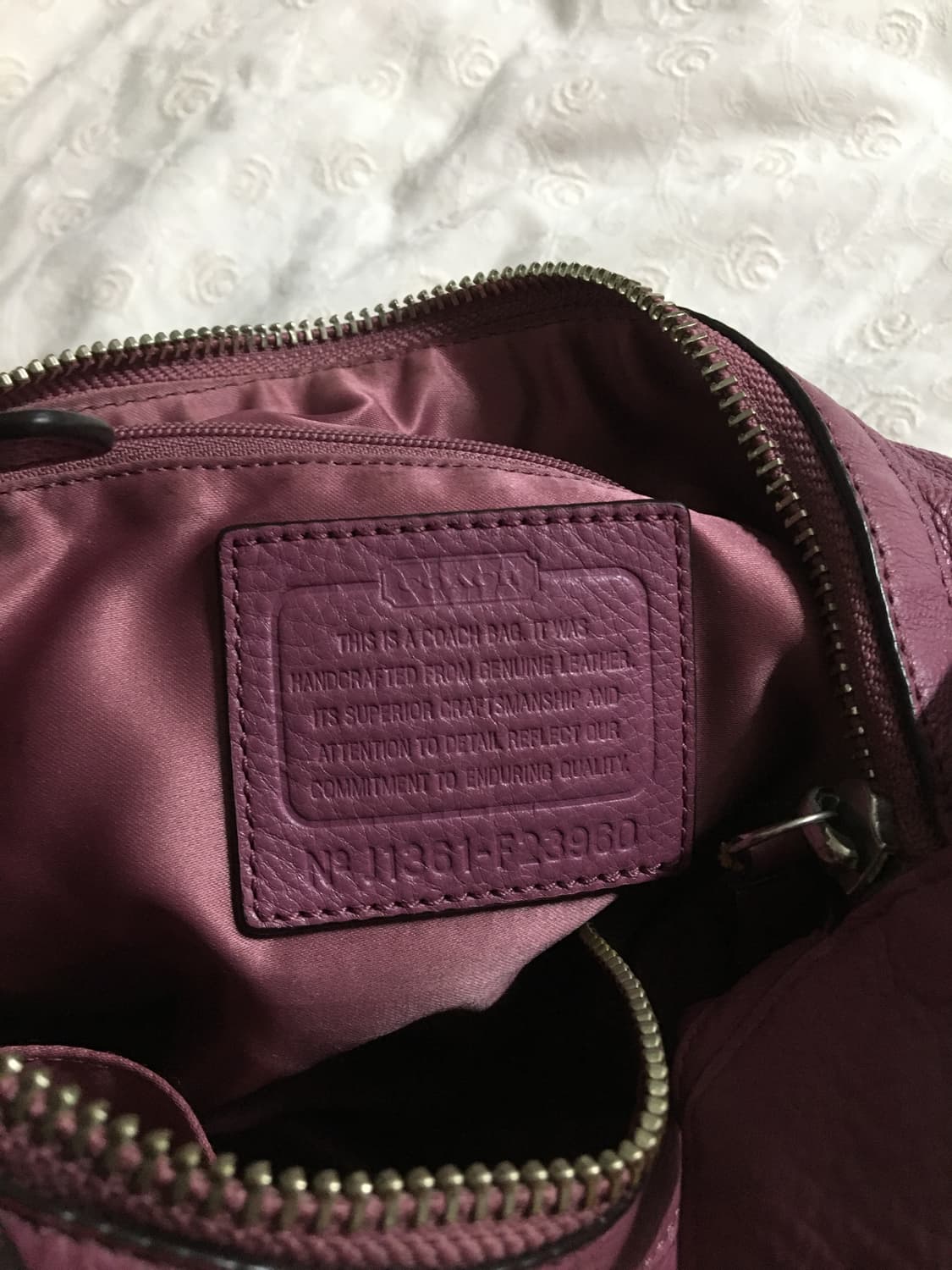 Coach 레더 호보백 상품이미지6