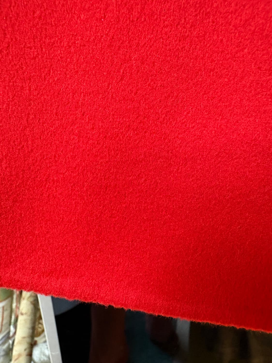 발렌티노 레드 울캐시미어 케이프자켓 상품이미지4