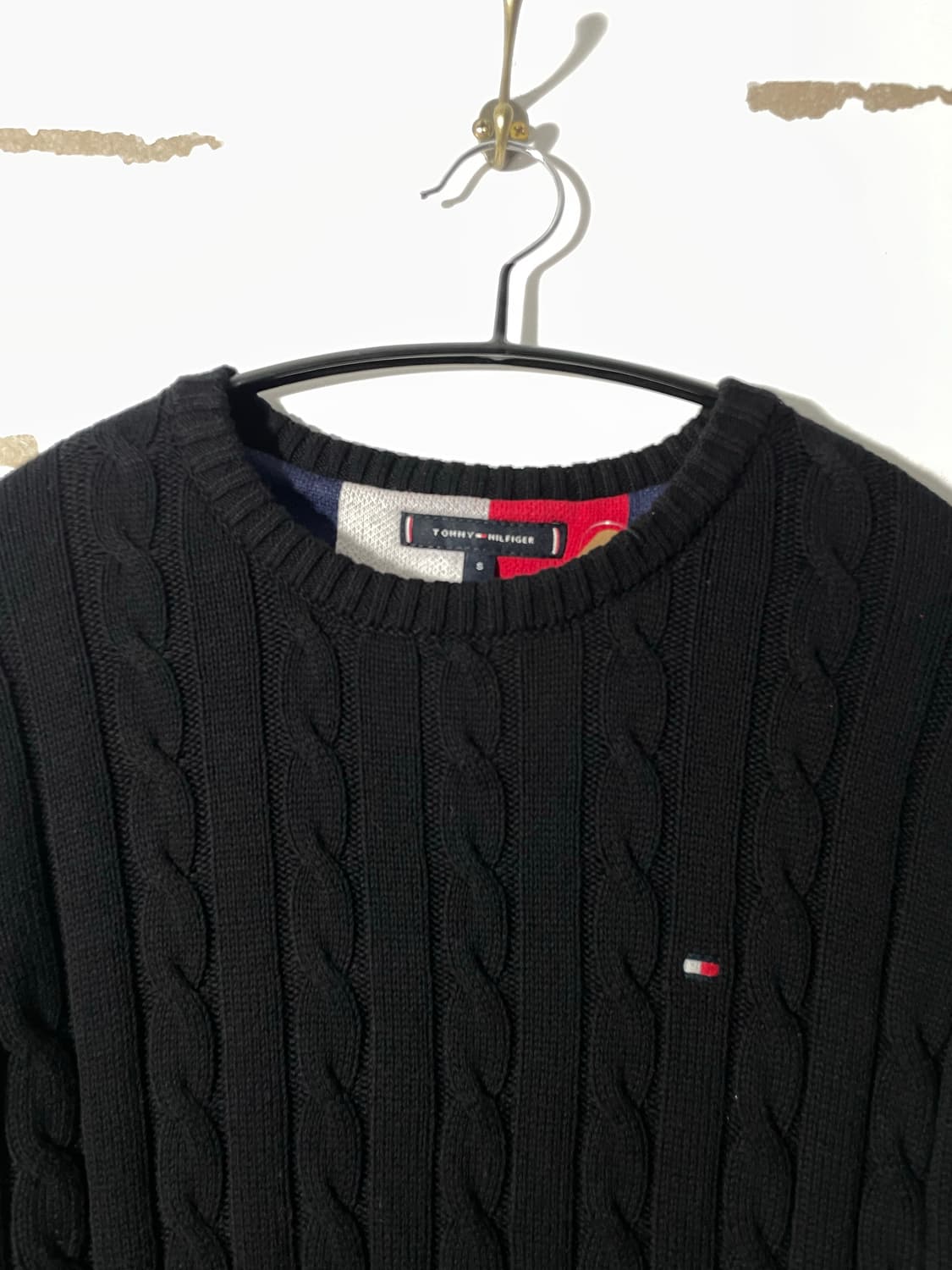 타미힐피거 슬림핏 케이블 니트 상품이미지3