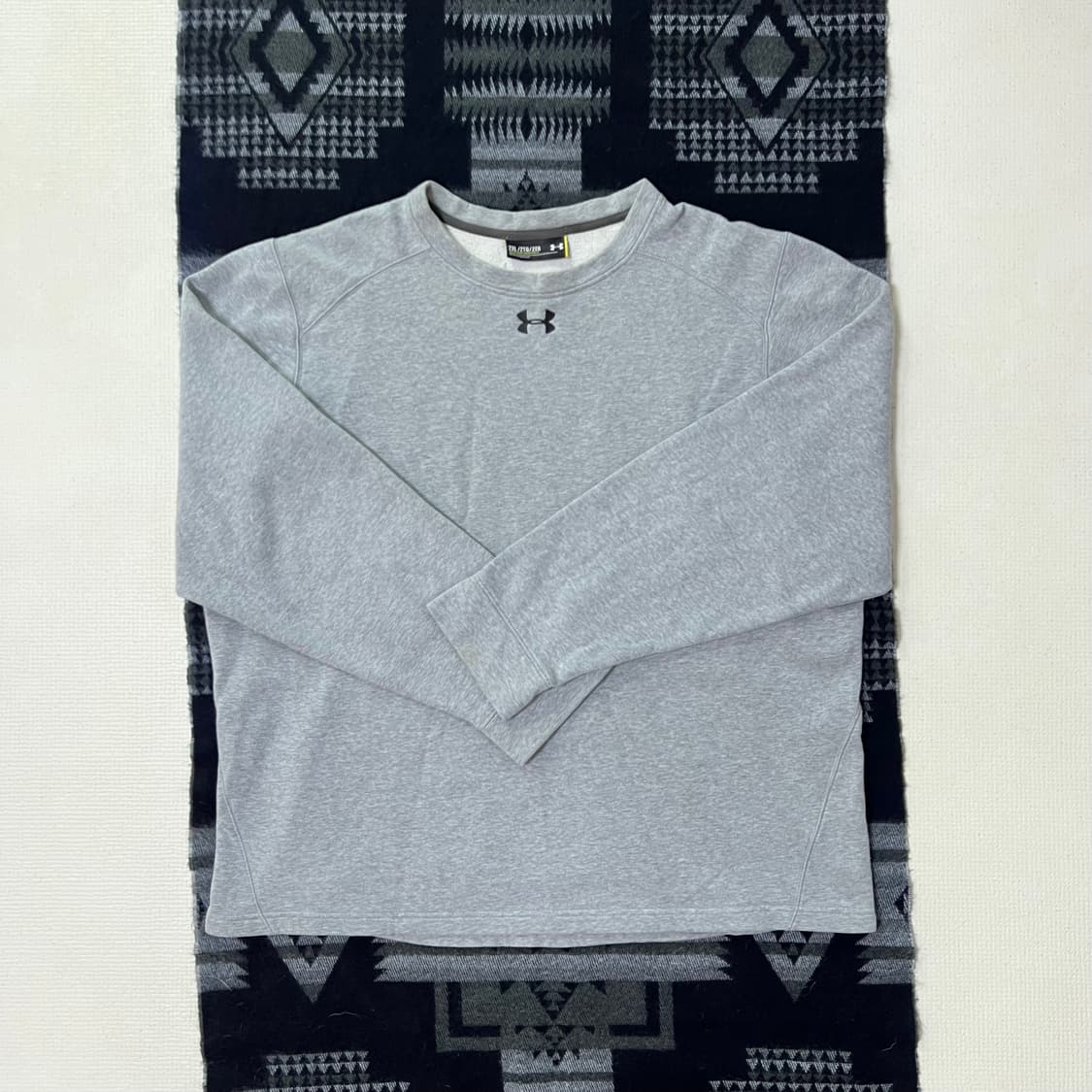 언더아머 그레이 맨투맨 2XL 상품이미지2