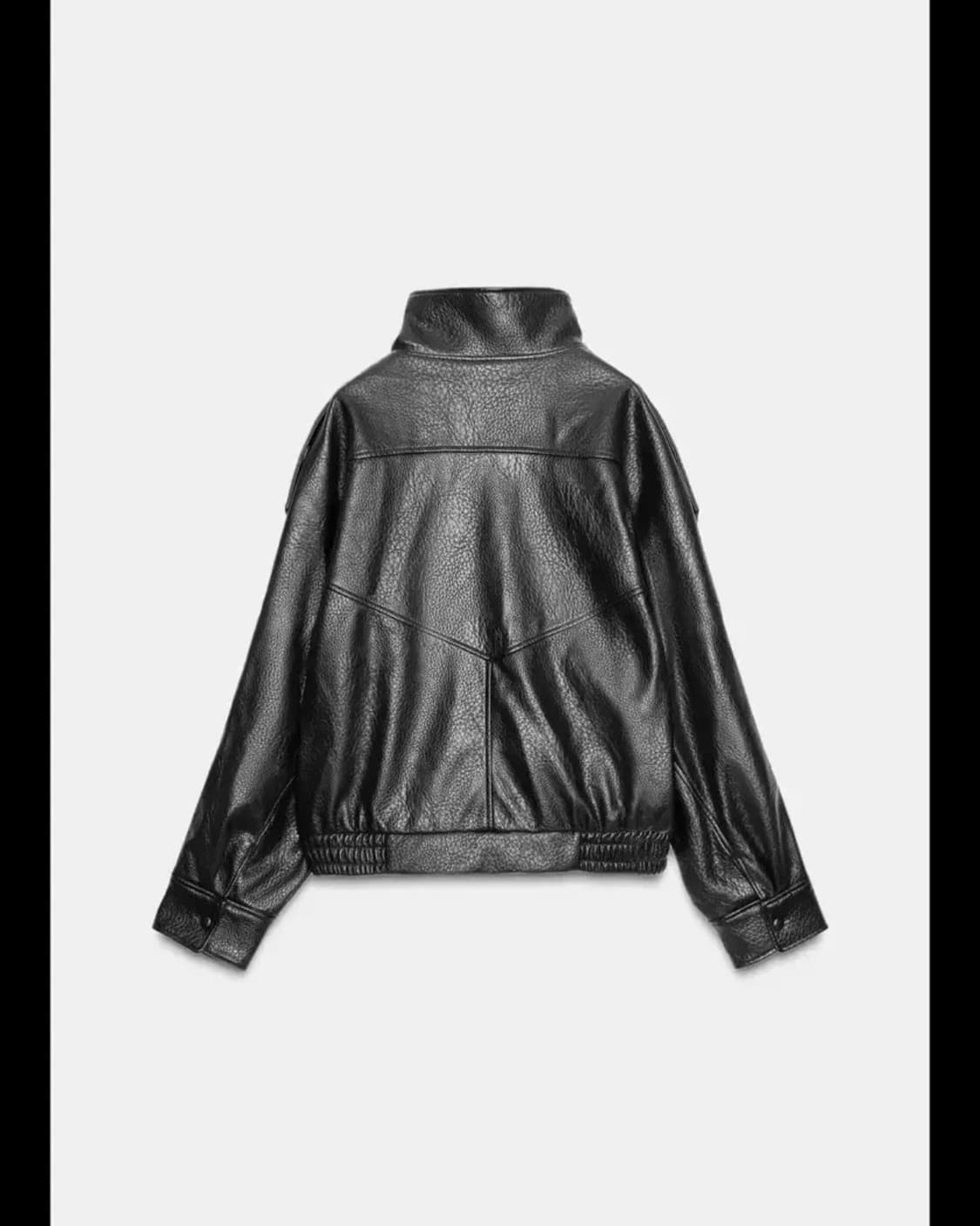 자라 페이크 레더 자켓 L사이즈 상품이미지2