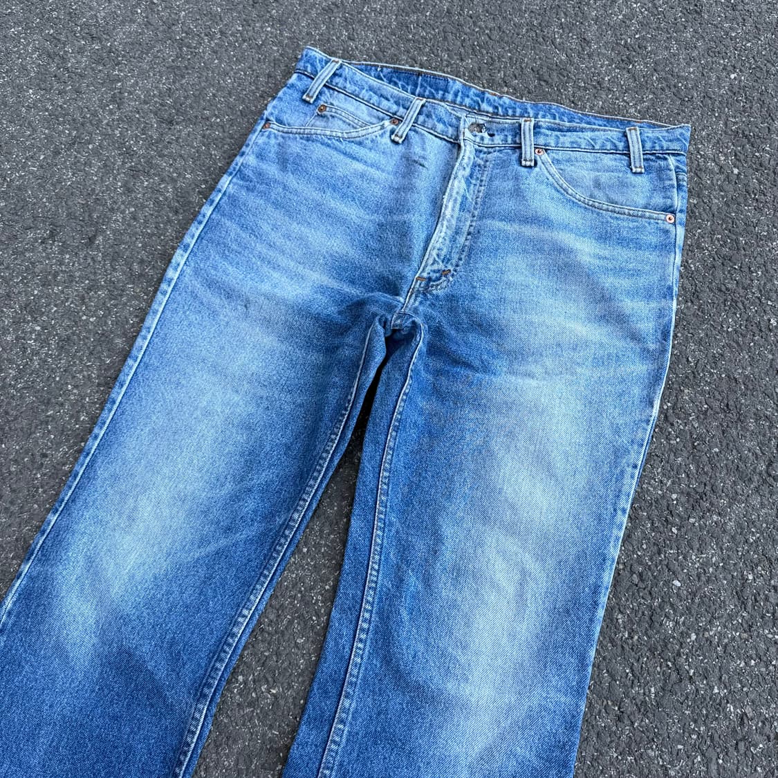 90s USA 빈티지 리바이스 517 부츠컷 오렌지탭 상품이미지4