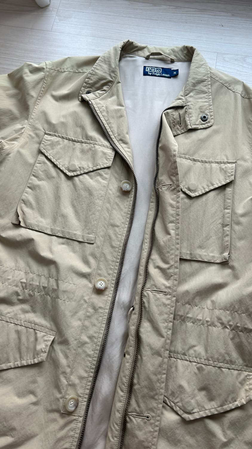 폴로 랄프로렌 나일론필드 자켓 베이지 M (무료배송) 상품이미지3