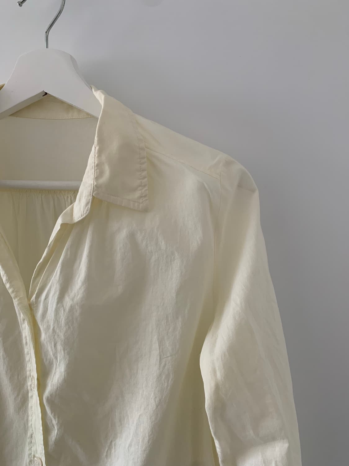 연노랑 퓨어 셔츠 상품이미지2