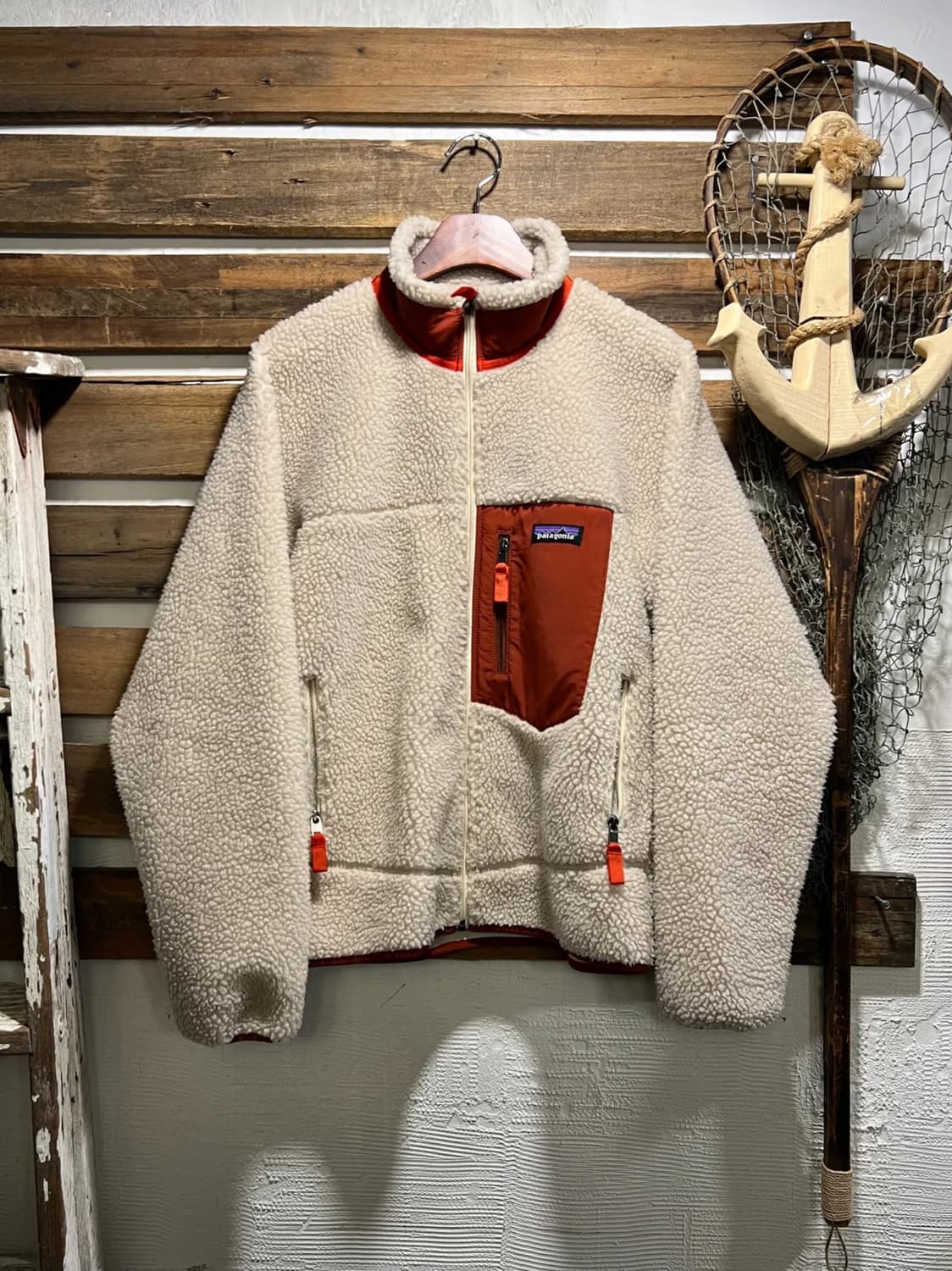 [S]파타고니아 레트로 X 화이트 플리스 자켓 상품이미지1