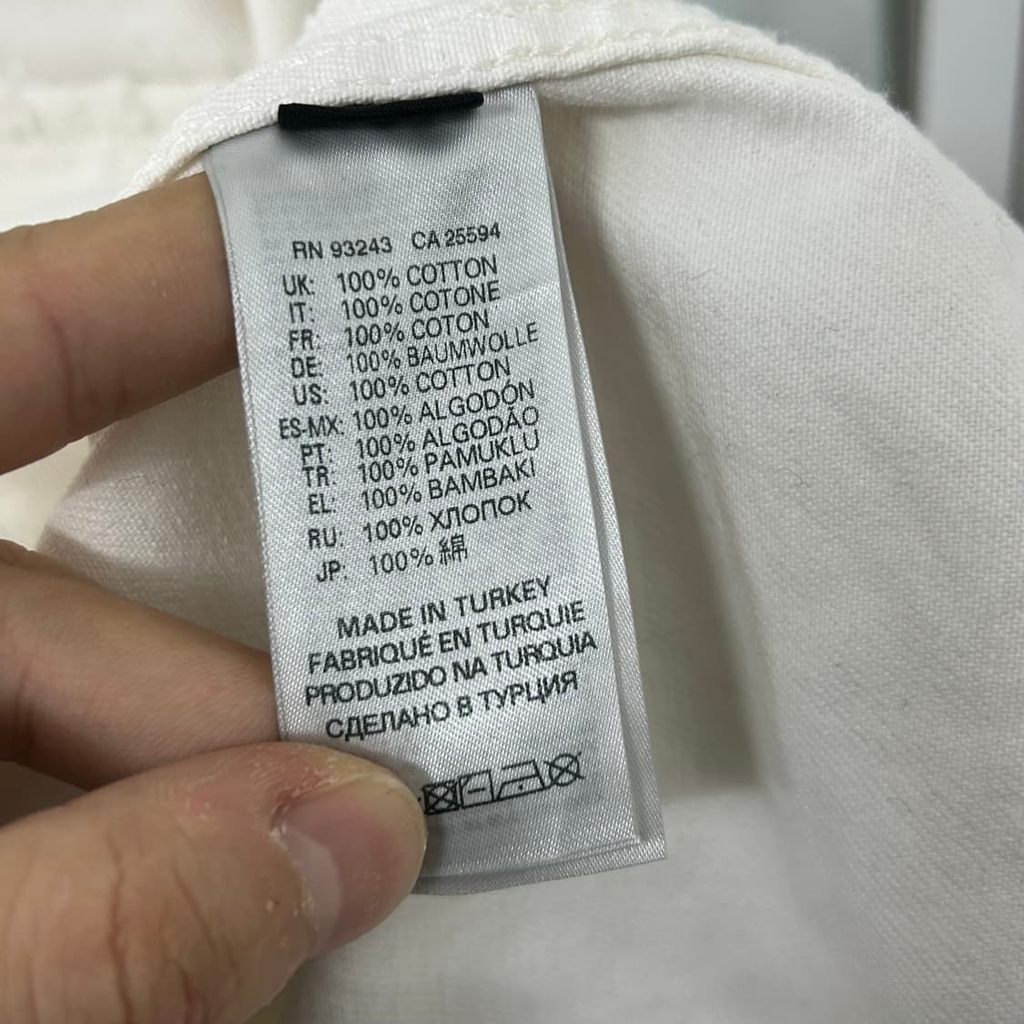 디젤 화이트 데미지 트러커 자켓 상품이미지8