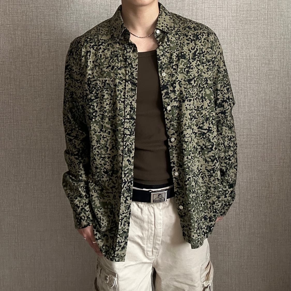 Carhartt wip 카모 플라쥬 밀러터리 셔츠 XL 상품이미지2