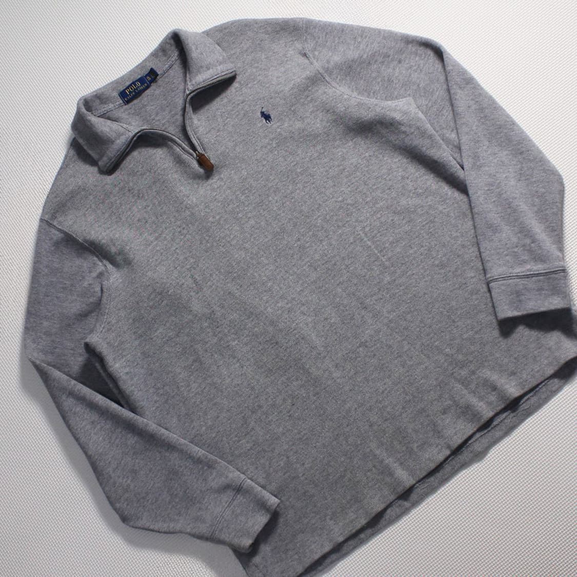 Polo 폴로 랄프로렌 그레이 하프집업 상품이미지2