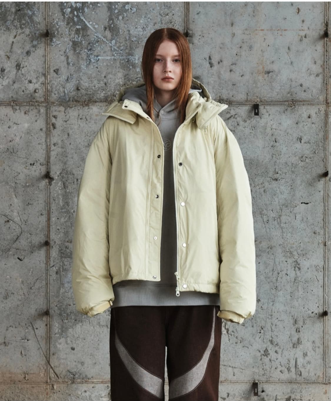 애드오프 빌로우 구스다운 패딩 자켓 M 상품이미지1