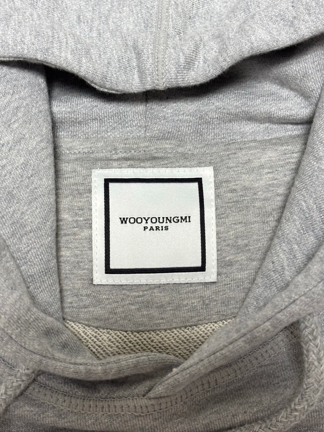 우영미 백로고 후드티 [48] 상품이미지5