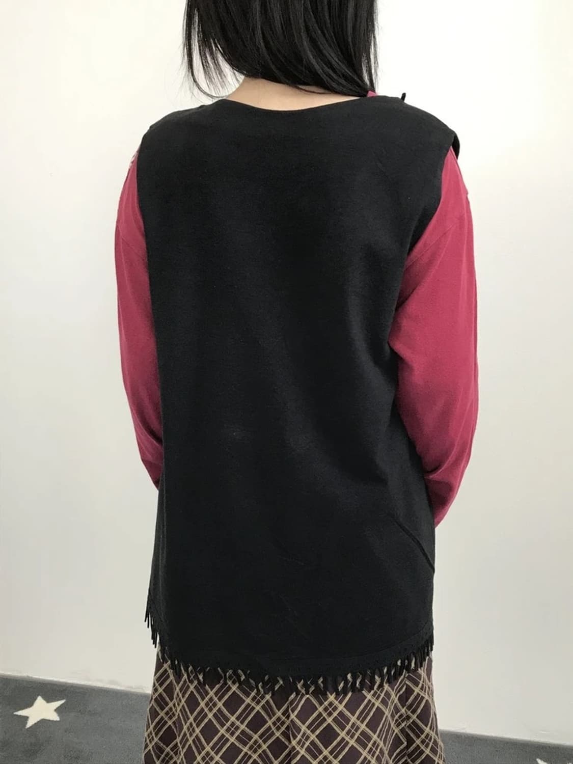 Boho Fringe Sleeveless Vest 상품이미지2