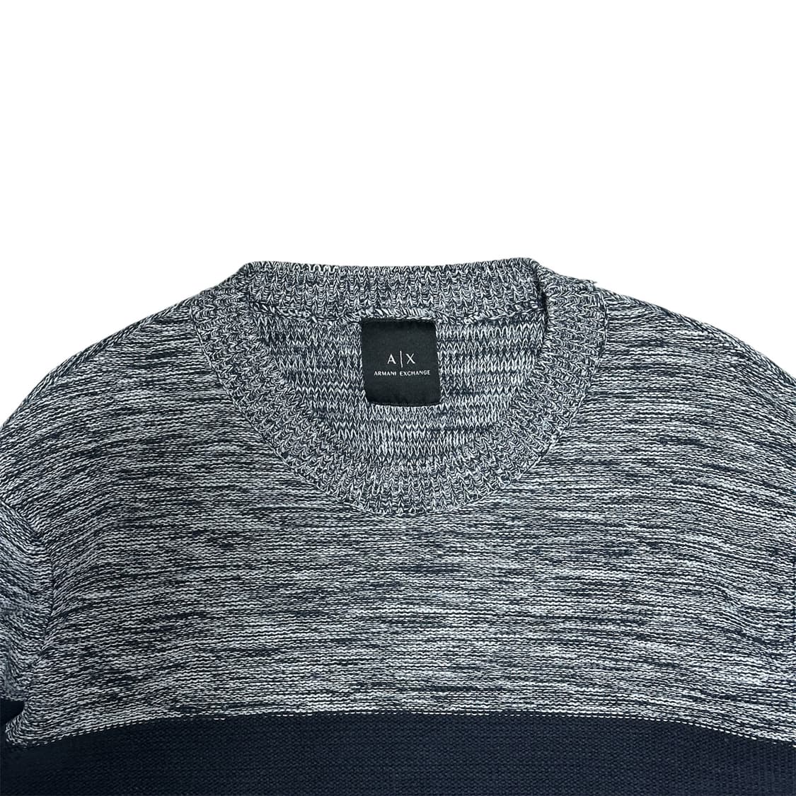 [XS] 아르마니 익스체인지 배색 니트 상품이미지3
