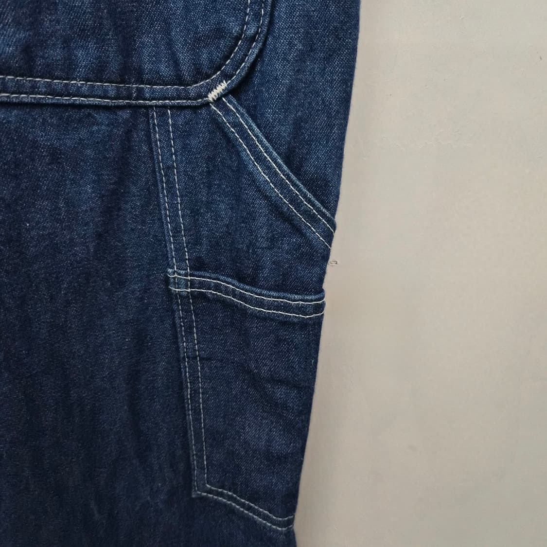 칼하트 데님 오버롤 멜빵바지 34in 상품이미지9