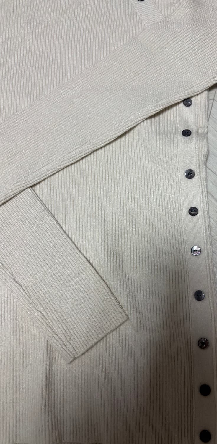 단추 니트 - 아이보리 상품이미지3