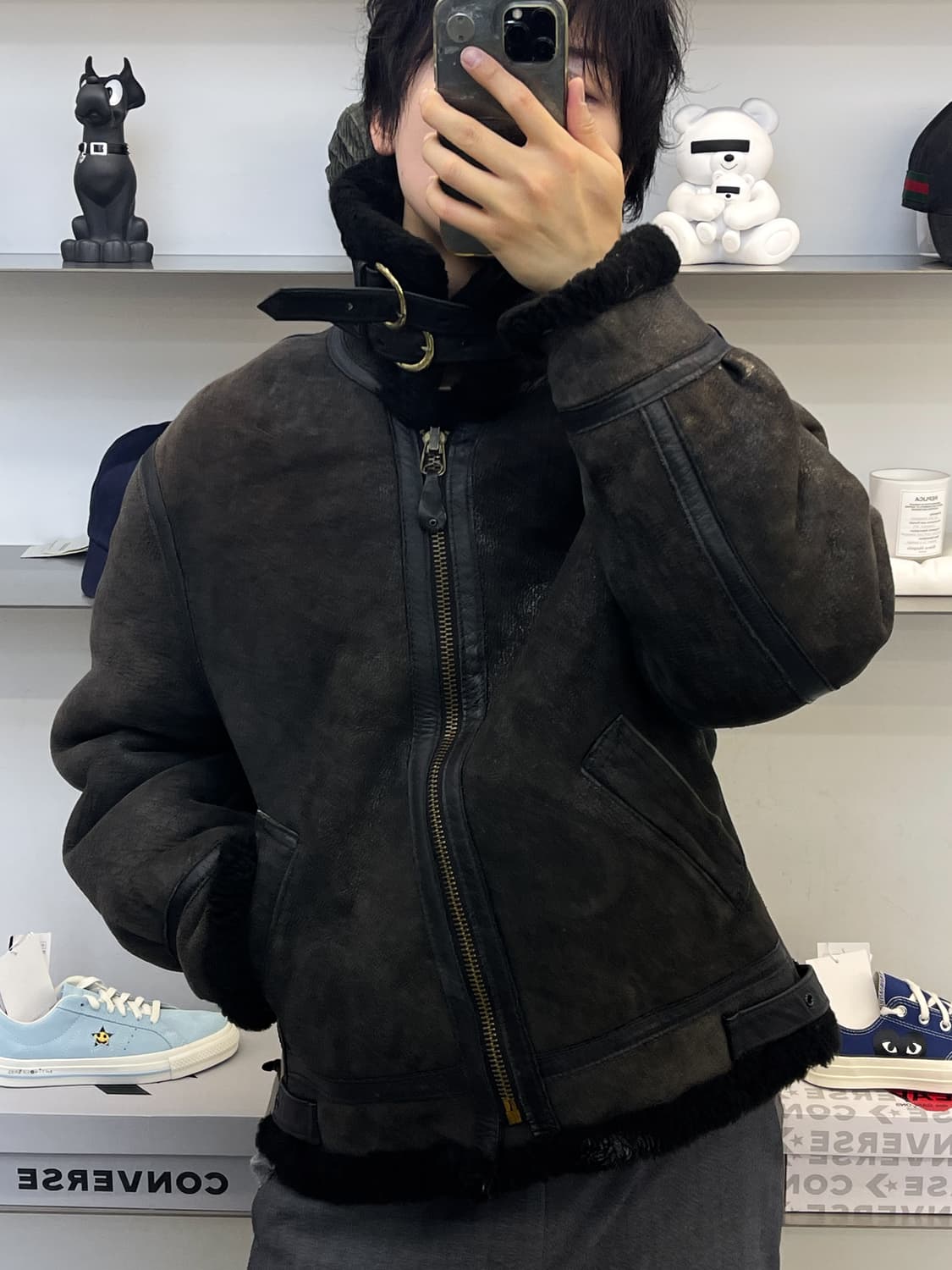 쇼트 Bros USAF 타입-3 무스탕 상품이미지1