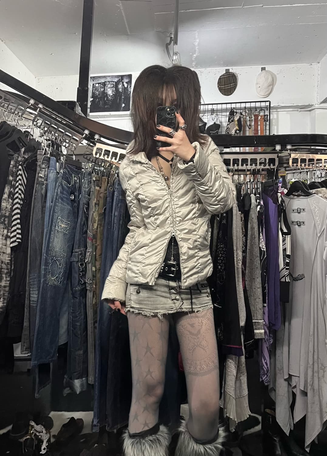 셔링 투웨이 패딩 상품이미지1