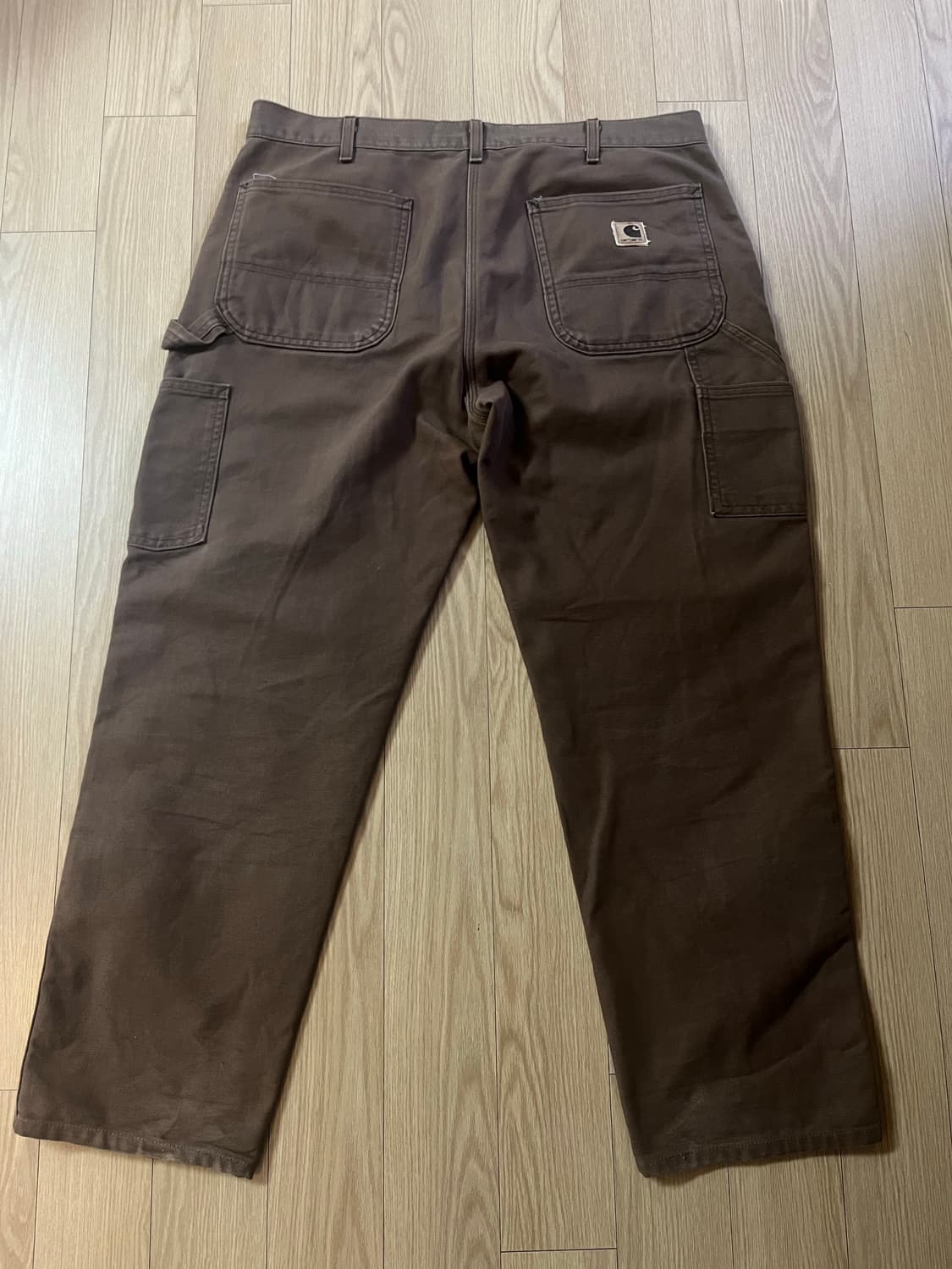 00s 칼하트 싱글니 카펜터 팬츠 브라운 상품이미지3