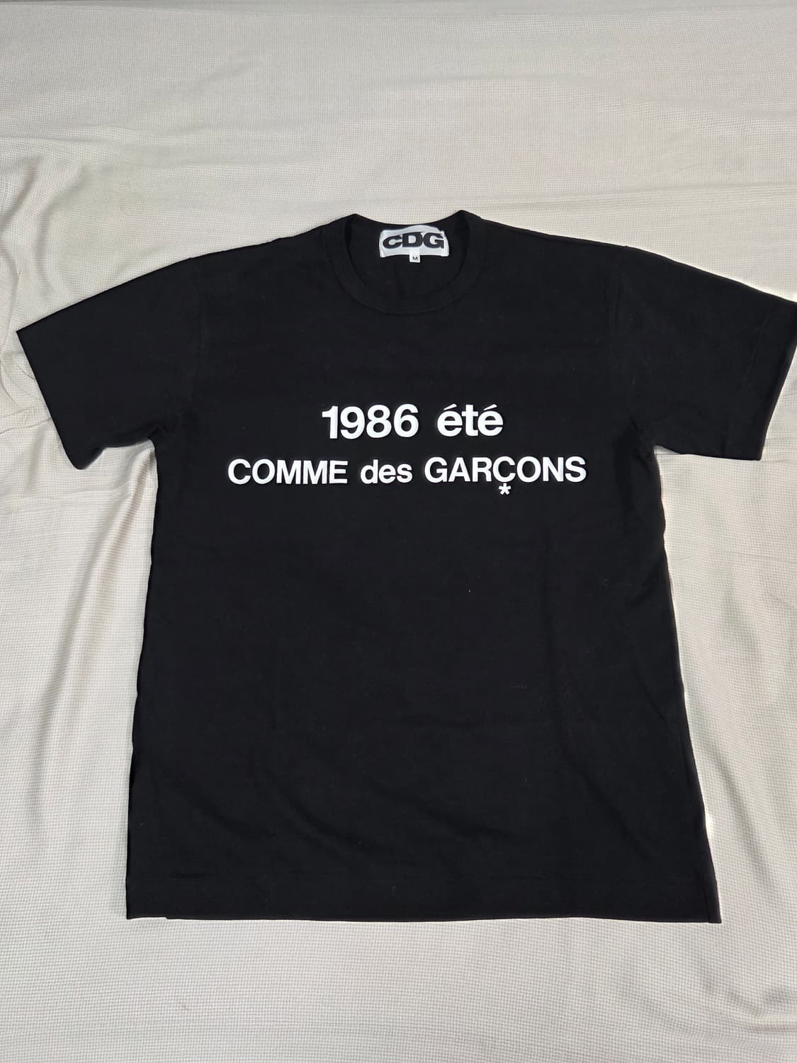 CDG 1986 티셔츠 블랙 상품이미지2