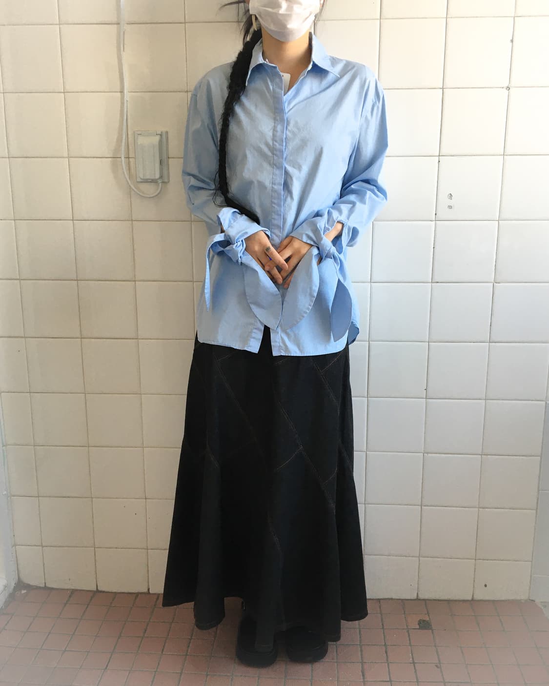 Tied point shirt 상품이미지5