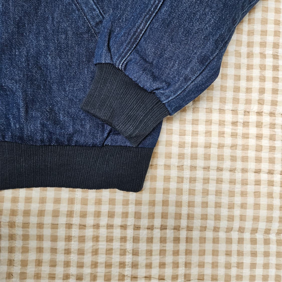 미착용 리바이스 데님 봄버 집업자켓 남자100 상품이미지5