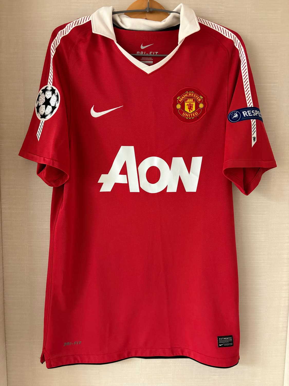 10-11 맨체스터유나이티드 홈 긱스 유니폼 정품 상품이미지6