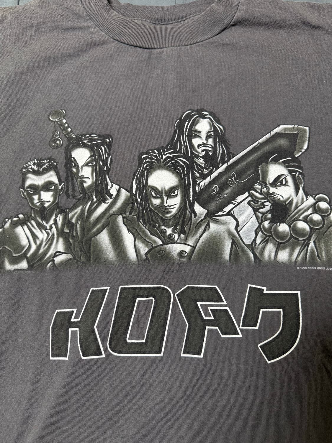 90s korn 콘 티셔츠 상품이미지2