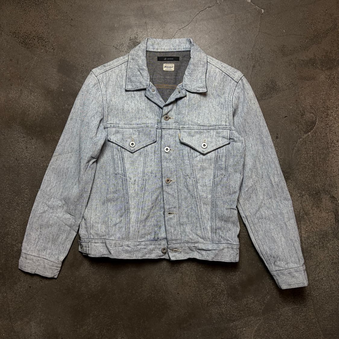 존 불 화이트 워시 데님 자켓 상품이미지1