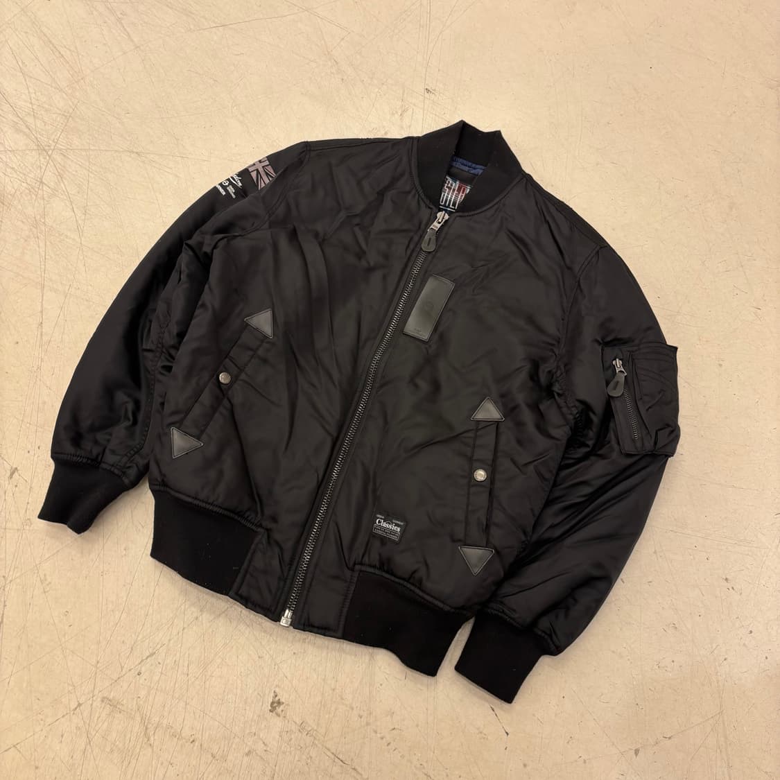 스테레오바이널즈 항공 봄버 자켓 상품이미지1