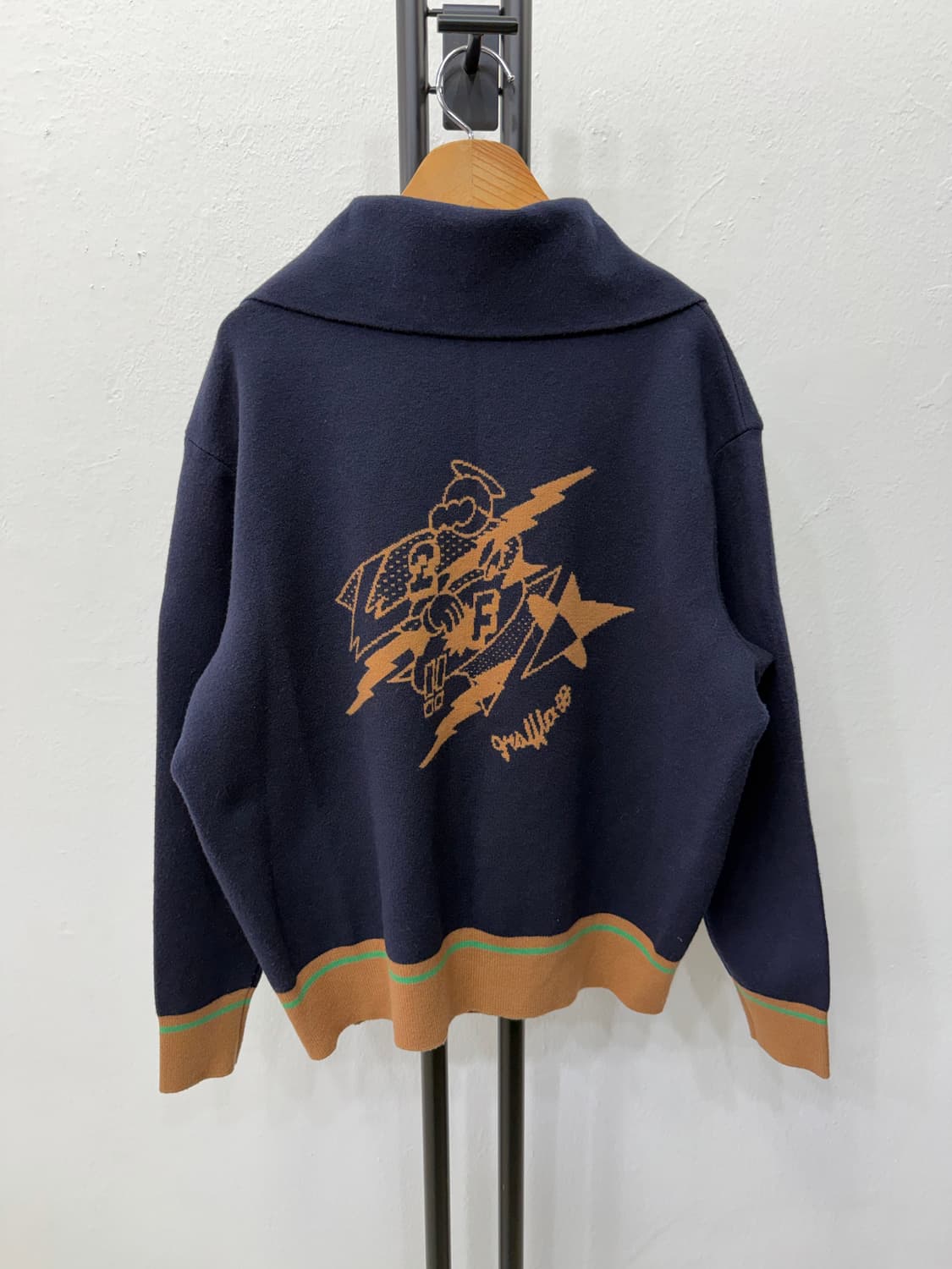 정품) 2nd Floor 세컨플로어 오버핏 집업 가디건 90 상품이미지5