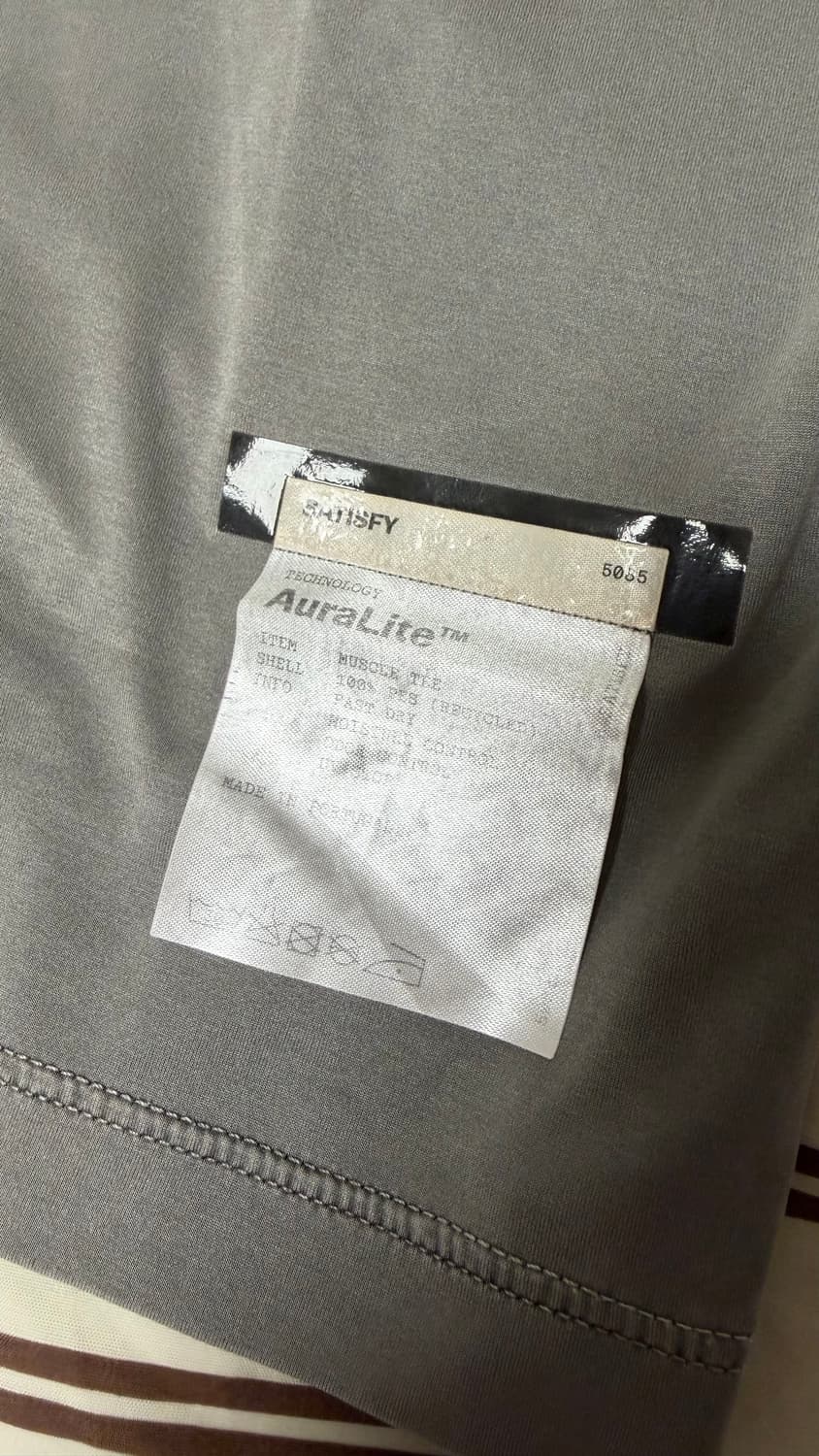 [4] Satisfy Muscle Tee Mineral Graphite 상품이미지3